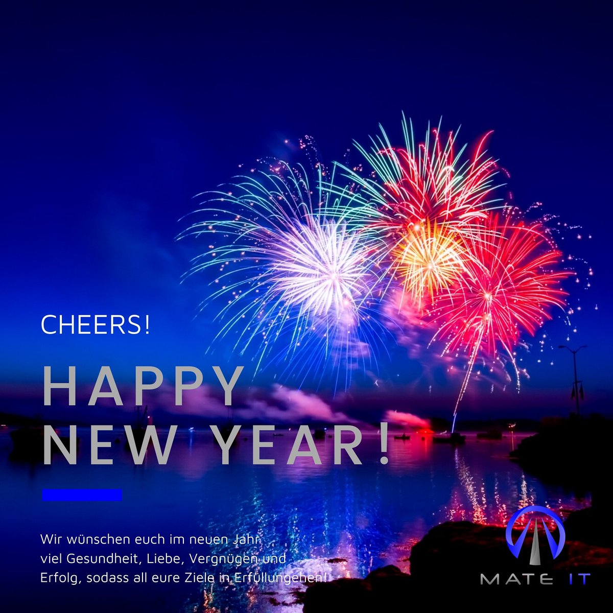 HAPPY NEW YEAR! Auf ein neues und großartiges Jahr 2020. 

mateit.de
#mateitsmarter  #cloudinfrastructure #iaas #paas #cloudstorage #cloudplatform #clouderp #cloudbackup #managedservice  #webentwicklung #webshop #webdesign #websitehosting