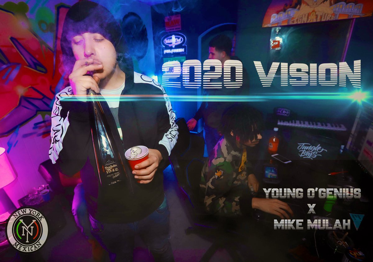NYM914's tweet photo. “2020 Vision”.. By Young O’Genius 🎙
Fully Produced By @MikeMulah 🔥🔥
NYM The Label 🗽🇲🇽 #OutNow https://t.co/P9H3TIb7sQ