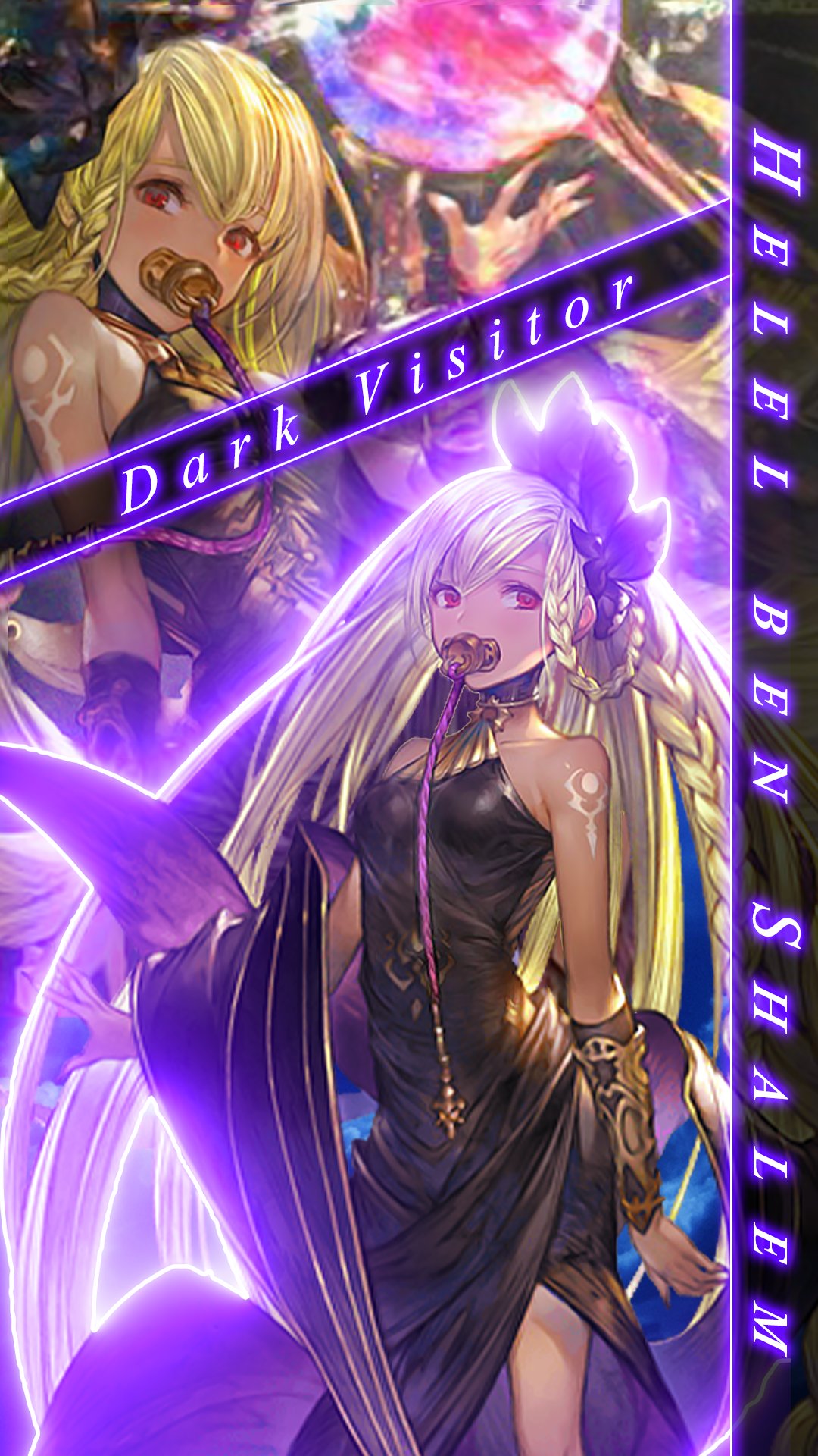 ｓｈｉｎ Iphone用グラブル壁紙第１3弾 今回は新キャラのヘレル ベン シャレムをテーマにしました 対応機種 左 Xr 11 右上 X Xs 11pro 右下 6plus 6splus 7plus 8plus グラブル 騎空