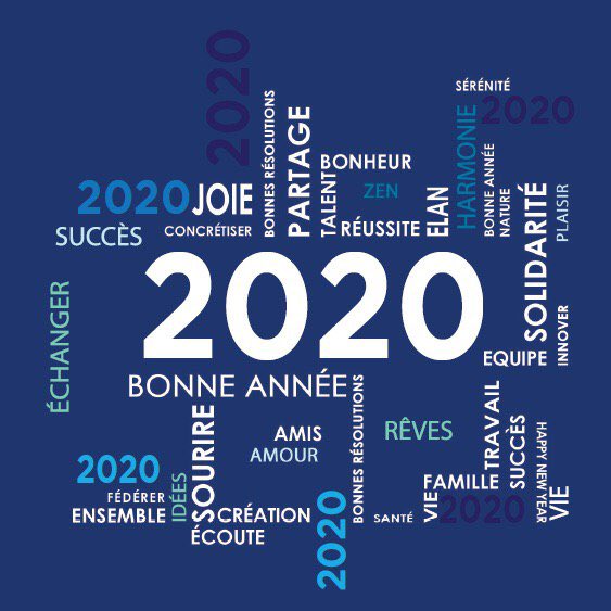 DesramautMarc's tweet photo. Bonne et heureuse année à toutes et à tous ! #année2020 #Citoyenne #ResponsableEtDurable #Inclusive ! https://t.co/P4XOkHTlBJ