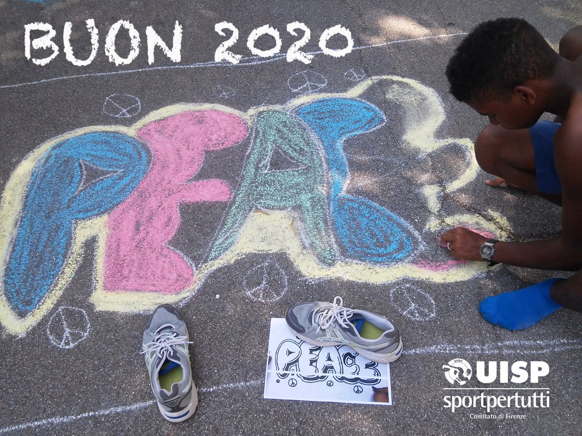 I bambini ci insegnano a correre, a fermarci e a colorare il mondo, con gesti semplici e coraggiosi.
BUON 2020 da #UISP Firenze! #sportandpeace #2020NewYear