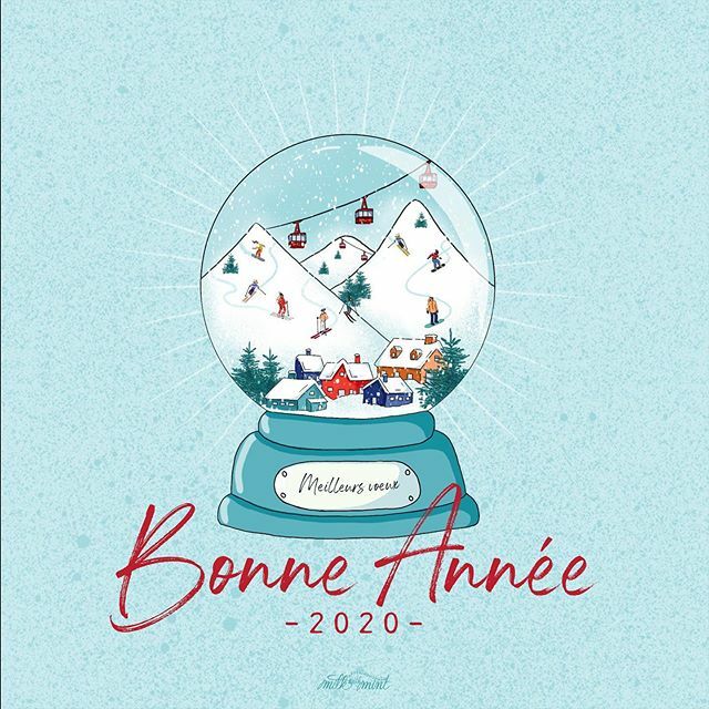 BONNE ANNÉE 2020!🥂✨.
L’heure est aux voeux mais aussi aux nouveaux fonds d’écran pour bien attaquer la nouvelle année!⛷Alors rdv sur le blog pour les découvrir! Je vous ai glissé également une carte de voeux que vous pourrez télécharger &amp; imprimer en… ift.tt/2MJrx82