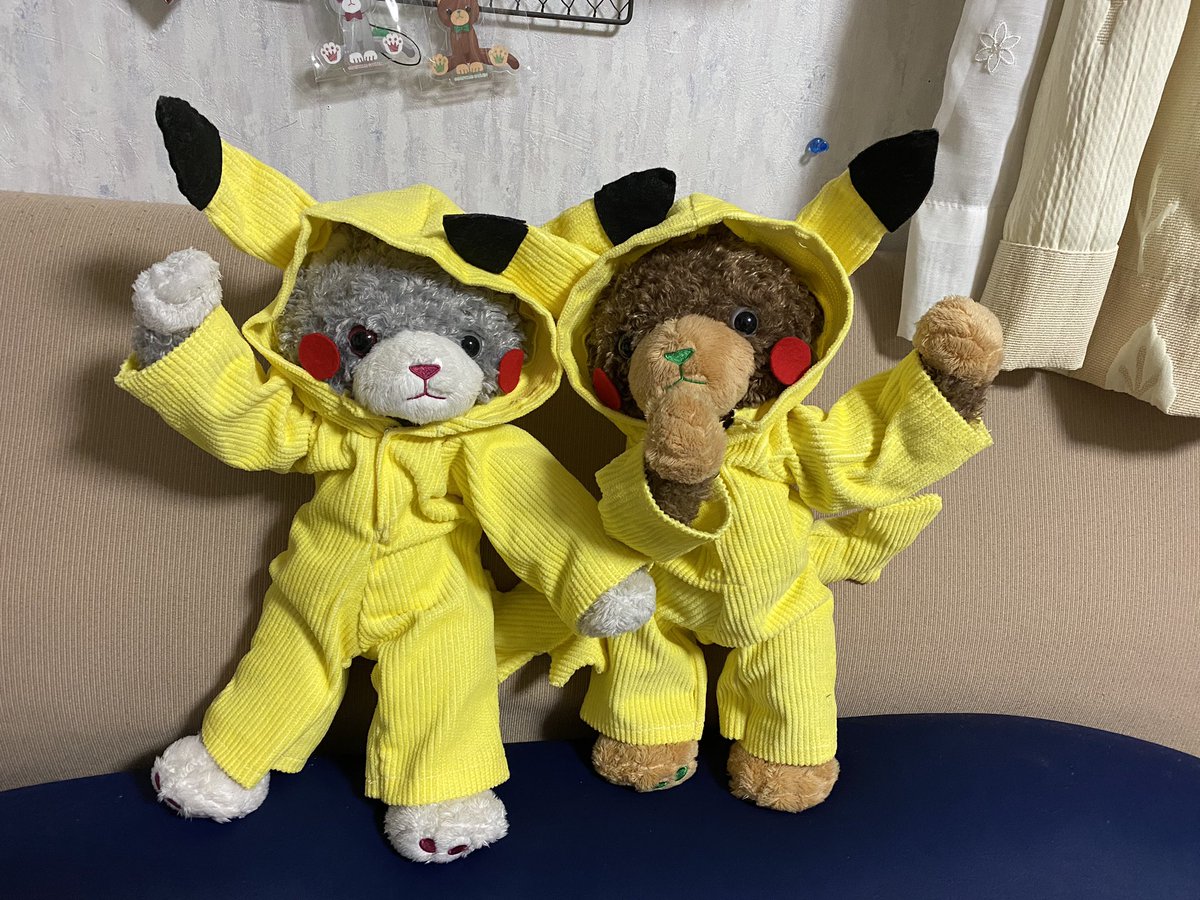 鳴真 なりま 間に合ったァァ あんまり丁寧に作れませんでしたが ことろさん Cotoro Net の型紙 を改造してネズミ年だったのでピカチュウ作りました 後ろ姿可愛く出来て満足 プリンスキャット うたプリ手芸部 鳴真 なりま 間に合ったァァ あんまり丁寧に作れませんでしたが ことろさん Cotoro Net の型紙 を改造してネズミ年だったのでピカチュウ作りました 後ろ姿可愛く出来て満足 プリンスキャット うたプリ手芸部