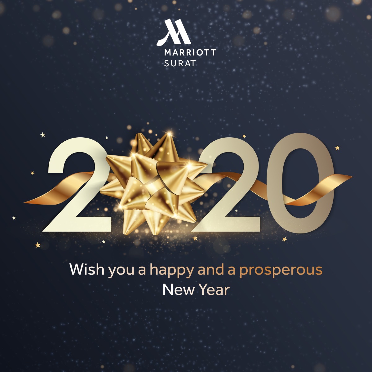 SuratMarriott's tweet photo. Wishing all our guests and patrons a very prosperous and a Happy New Year.

.
.
.
#SuratMarriott #MarriottHotels @auro_hotels #newyear #newyearwishes #HappyNewYear https://t.co/hOLM36UnI4
