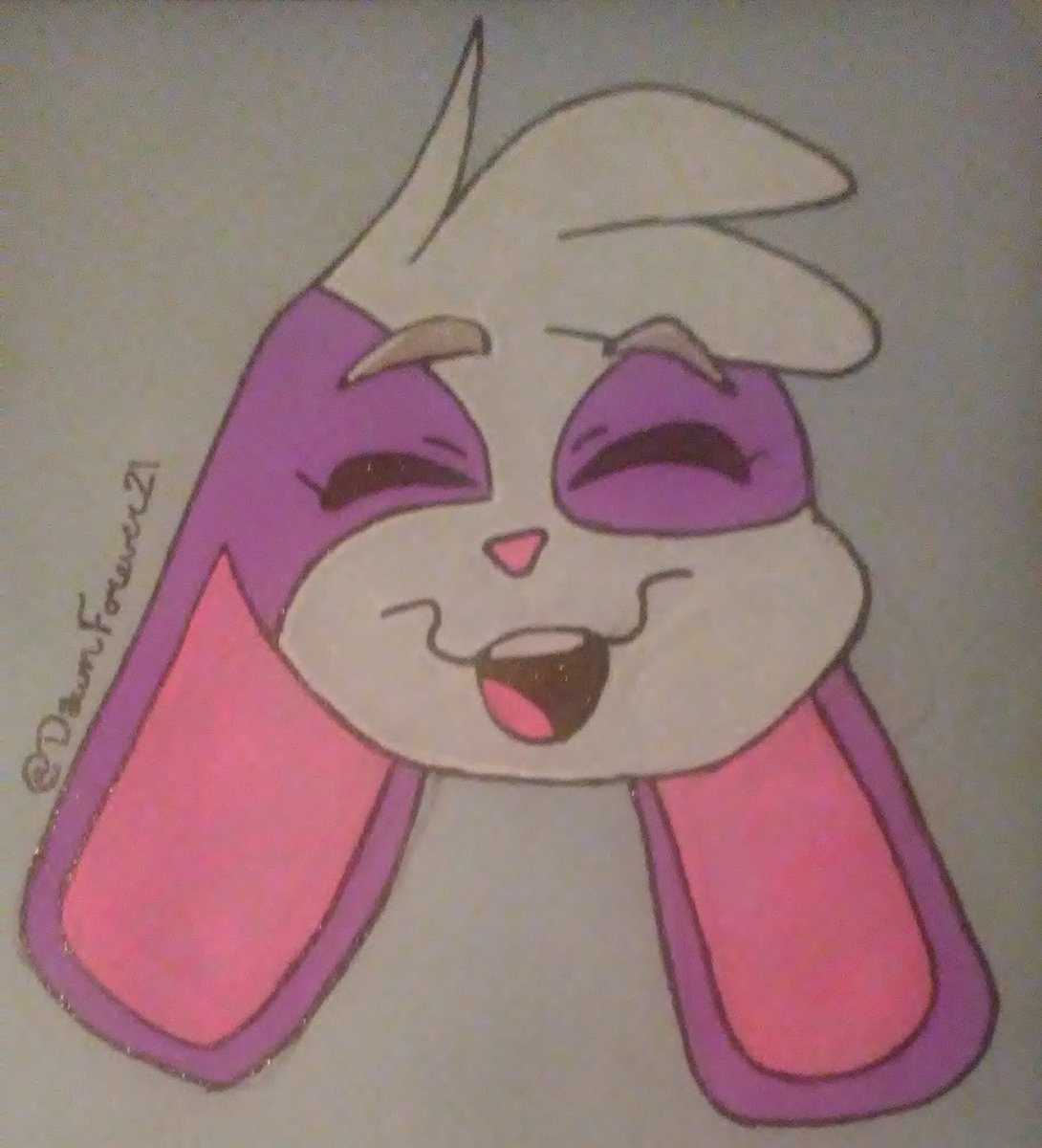 dawn_forever21's tweet photo. Wanted to wish everyone a happy new year. To start the new year I decided to draw my very first piece of fan-art. I hope to draw more in this new year. So I decided to draw @AshNicholsArt fursona during the #HuniCast stream. Hope you all have a great 2020. https://t.co/Tpk5Gbi6Zo