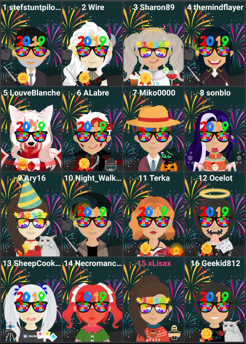 Lisawwo1's tweet photo. Thanks everyone for all the kind words, experiences, support and fun in 2019 and let's continue in 2020 💪🥂🎉🐾❤ @werewolf_app  #werewolfonline #werwolf #HappyNewYear #happynewyear2020 #2020NewYear https://t.co/9zASl859zh