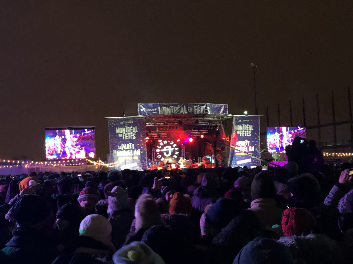 Rockster's tweet photo. We had a blast ringing in 2020 at #MTLenfetes at the Old Port! https://t.co/754wtZFykx