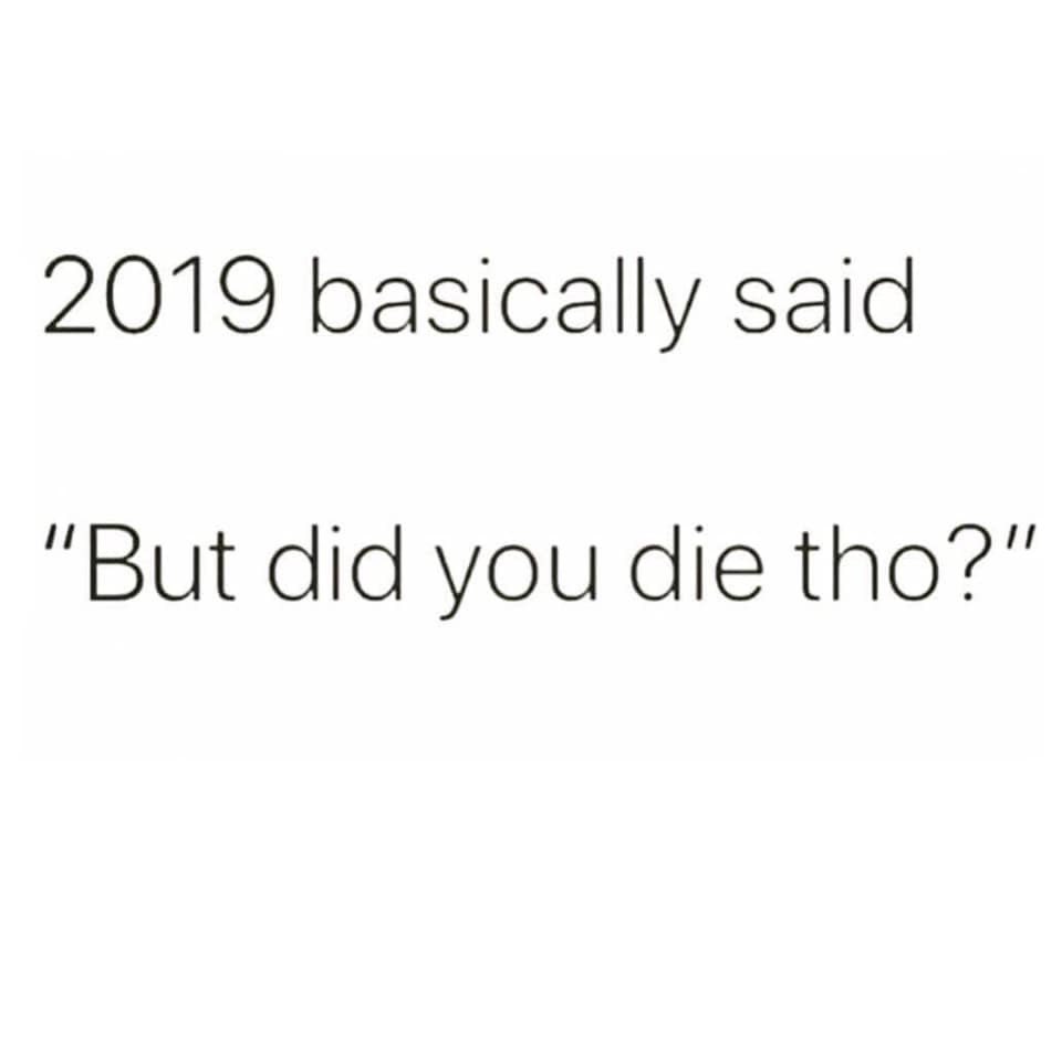 BexHope's tweet photo. It’s funny because I literally almost died in 2019!😂 #bonuslife https://t.co/EDnLUIoocE