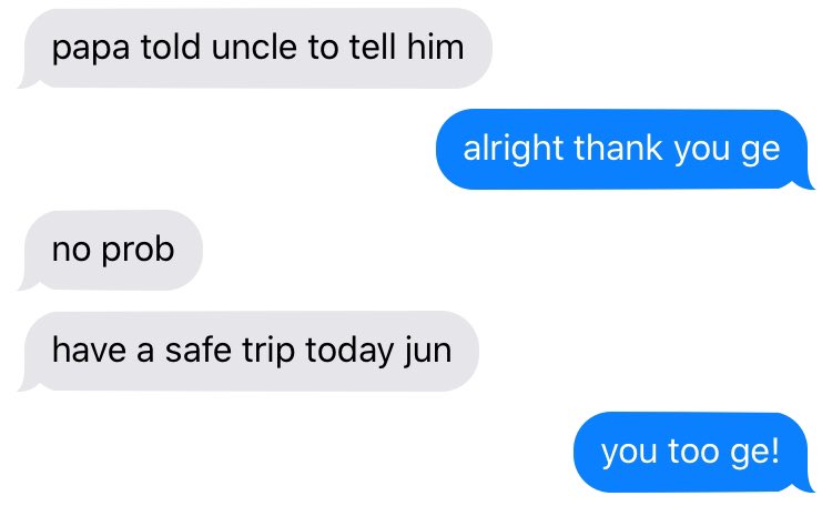 sicheng gives chenle’s contact