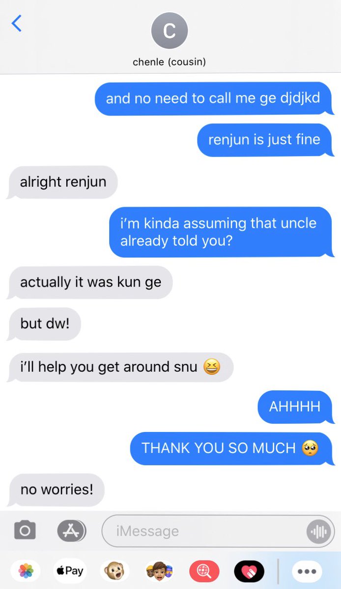 renjun texts chenle
