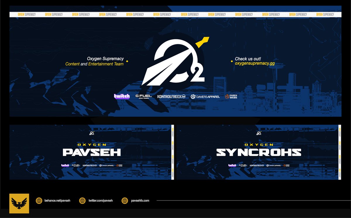 pavseh's tweet image. I&apos;m proud to present the official 2020 graphics for @OxygenSupremacy! Really enjoyed working on this one especially the backgrounds that will fit to the new look, Enjoy! #BreathingOxygen 🌀

Check out the whole project here: behance.net/pavseh