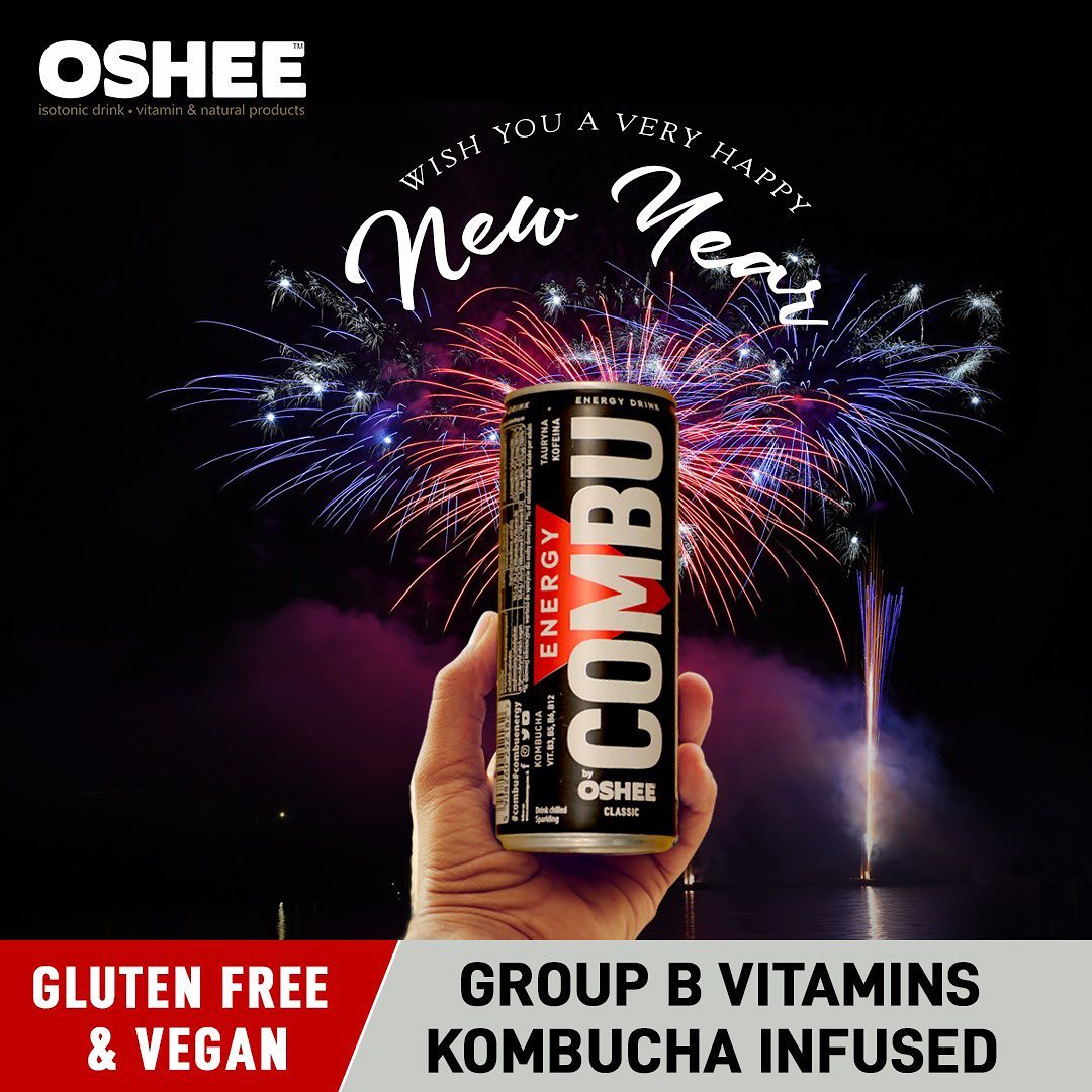 OsheeIndia's tweet photo. Celebrate your new year with healthiest energy drink infused with kombucha and multi vitamins.
First time in india, all the way from Poland.
#oshee #osheevitamins #healthydrinks #glutenfree #vegan #powerdrink #active #caffeinebar #vitaminbars #fitlifestlyle #nopreservatives https://t.co/1gQ4TVmVPU