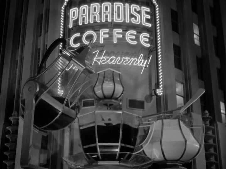 If you have never seen THE HORN BLOWS AT MIDNIGHT for #NewYearsEve, I don't care if you're a Jack Benny fan...despite his long radio riffing, *he's* great, the fallen angels not so much, but the animatronic coffee cup is a great engineering feat! Let's see Elon Musk drive THAT.