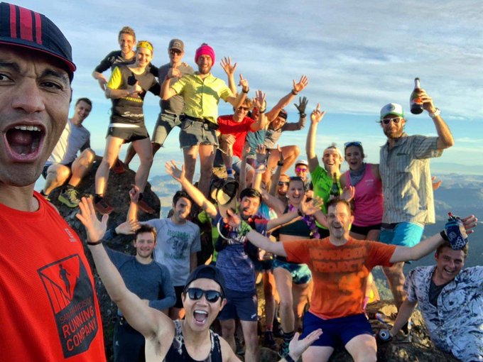 1 pic. ⛰🏃🏻‍♂️ Mt. Tam PR on the annual Jorts run! (1. 📷 @1jorgemaravilla selfie) Final 2019 #run, finishing