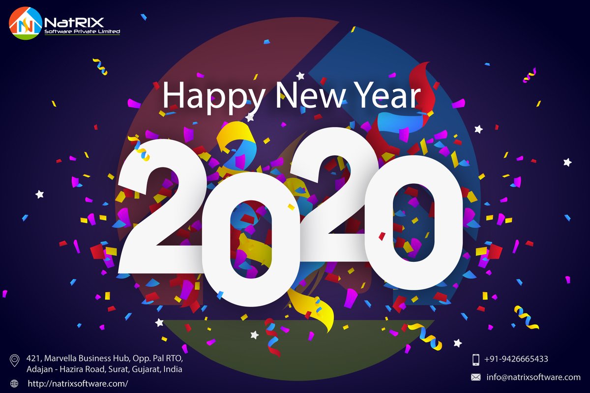 May this year bring new happiness, new goals, new achievements and a lot of new inspirations on your life. Wishing you a year fully loaded with happiness. #natrix #family 

#Newyear #Newyearseve #Newyears #Newyearsresolution #Goodbye2019 #hello2020 #Happynewyear #Celebrate