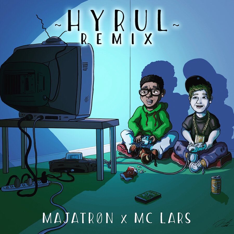majatron's tweet photo. @mclars tomorrow the HYRUL remix drops! I can’t wait! I’ve never released a song on 1/1 so here’s to stepping outside my comfort zone! Thanks for the collabo 🙏🏾🖤🔥🙌🏾

HAPPY NEW YEAR, Y’ALL! 

#empowerself https://t.co/KNzh6B16de