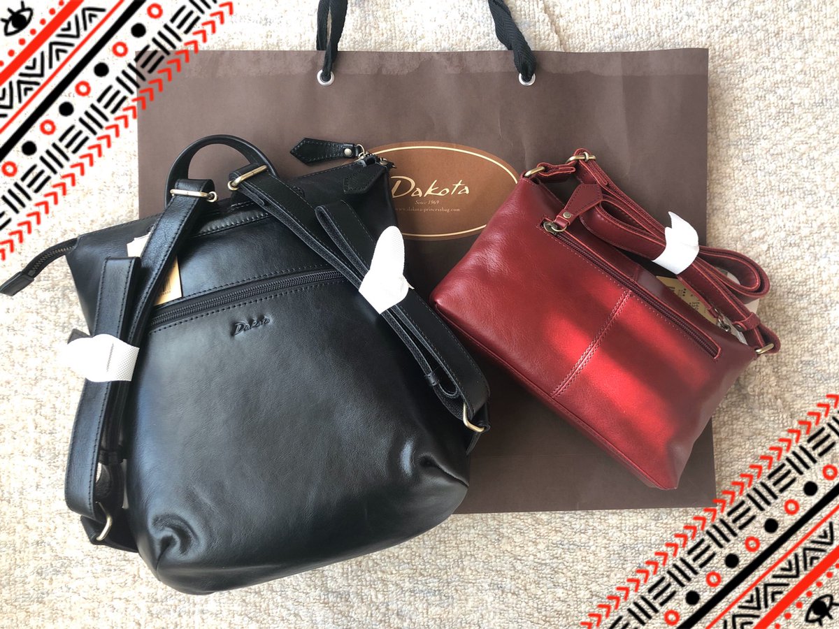 今年のバッグの福袋はダコタ(*≧∀≦*)💕リュックとショルダー