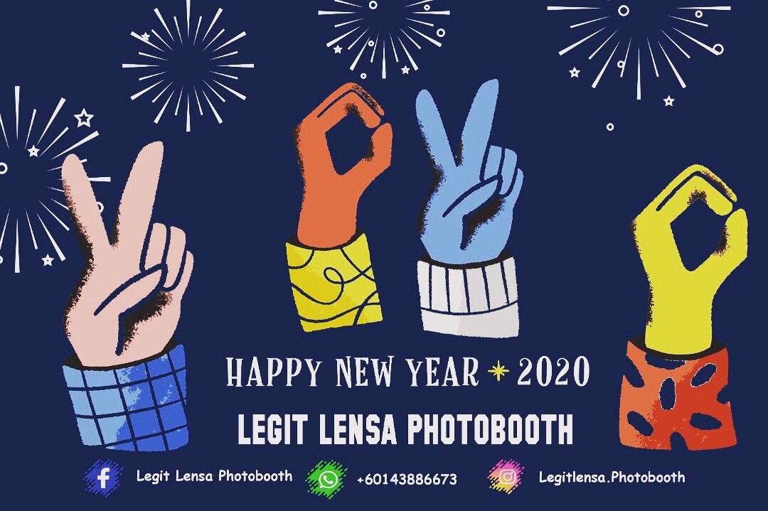 HAPPY NEW YEAR 2020 GAIS
.
LIMITED SLOT FOR NEW YEAR PROMO
.
.
Promo code : PROMO2020
.
any enquiry’s wasap.my/60143886673
.
#photoboothmalaysia 
#instantphotobooth
#weddingplannermalaysia
#legitlensa 
#photobooth
#weddingphotobooth