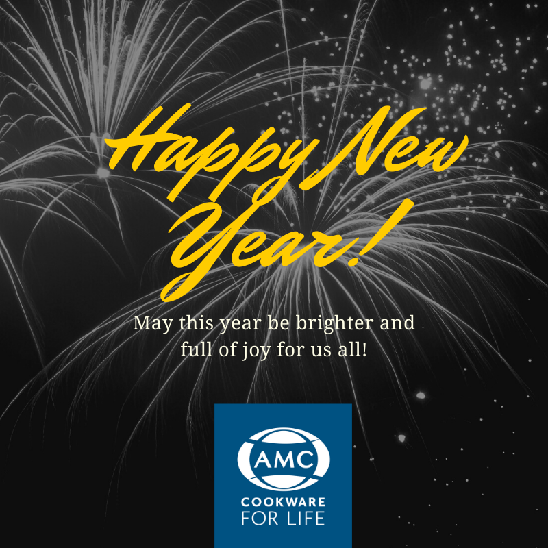 Happy New Year from AMC Cookware! #happynewyear2020 #AMCookware #AMCforlife