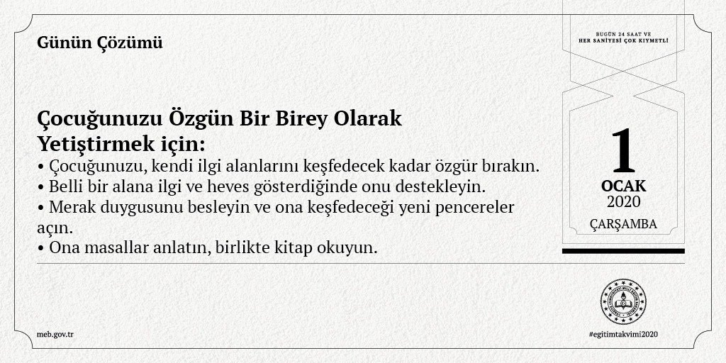 Eğitim Takvimi tweet media