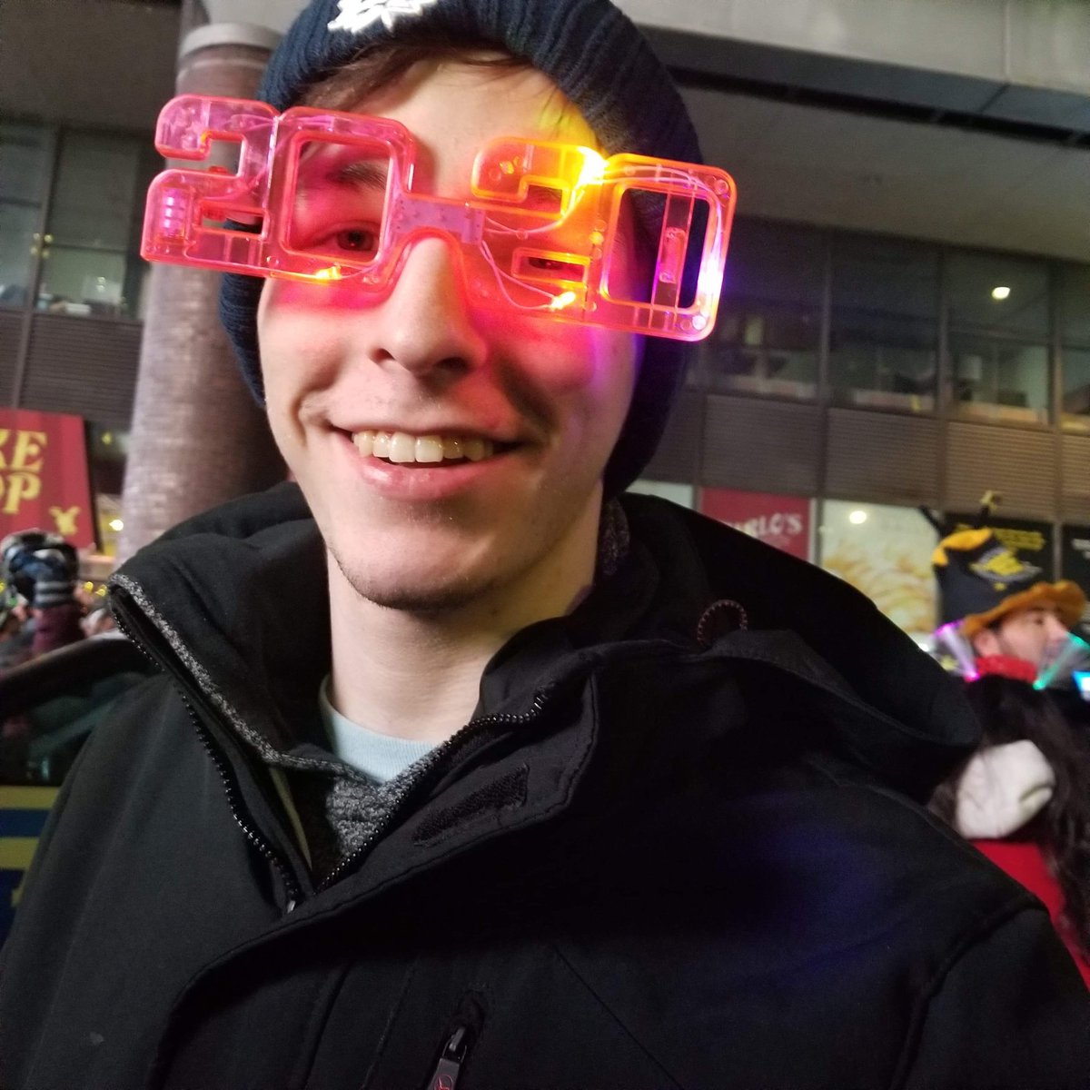 Went to the Rockettes show at the Radio City Music Hall today and then went to Times Square to usher in 2020! Happy New Year y'all!