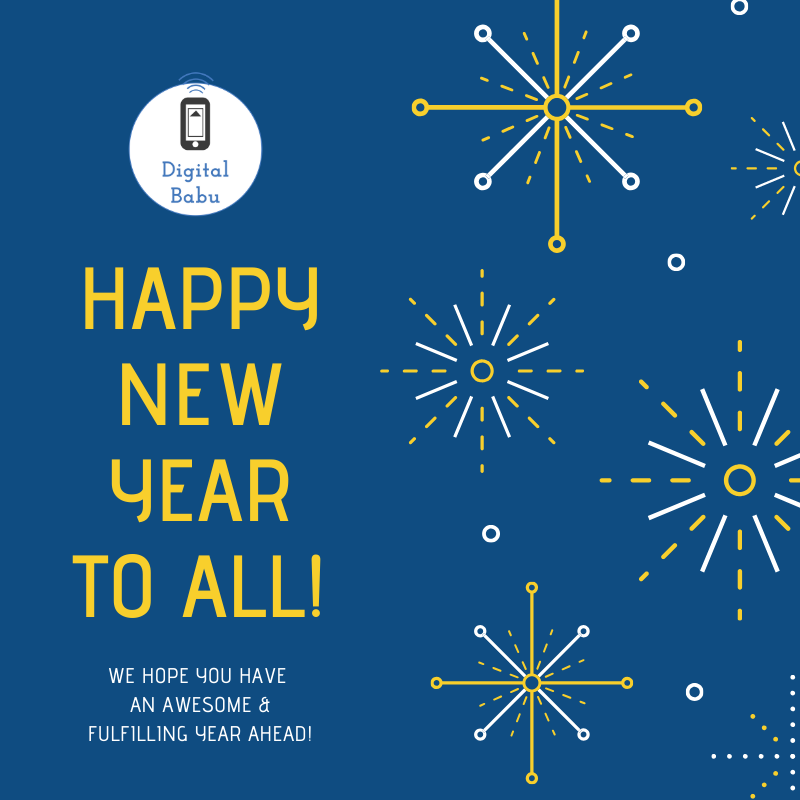 Let all your dreams come true this year, We wish you a very Happy New Year 2020!

#नववर्ष2020 #DigitalBabu #DigitalEducation #DigitalMarketing #DigitalLife #OnlineEarningOpportunities #Entrepreneurship #makemoneyonline
