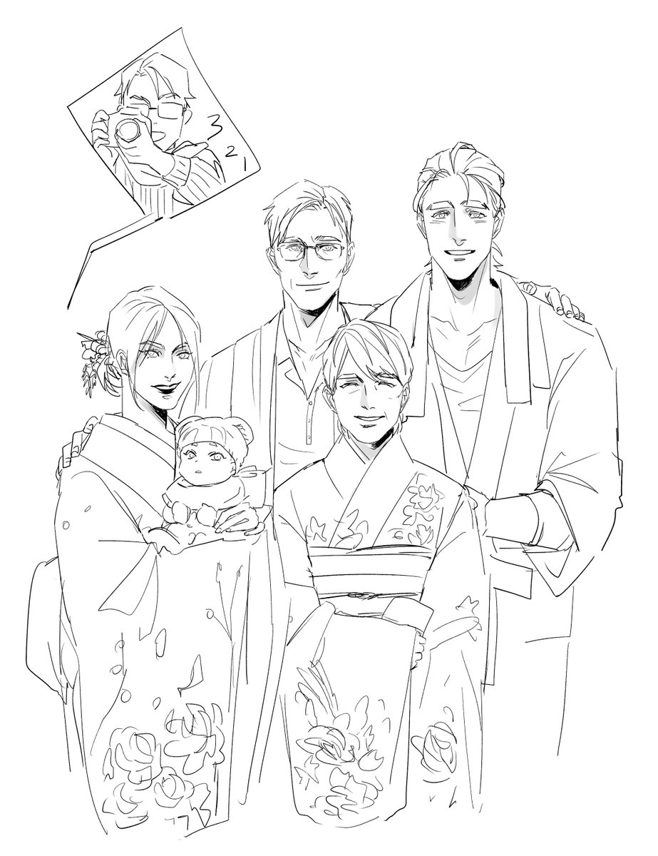 KHS_Murakami's tweet photo. - บันทึกของคาเอเดะ 4 -
1/1/2020
'วันปีใหม่แล้ว'
'ปีนี้เป็นปีแรกที่ผมได้แบกโอมิโคชิด้วย ส่วนพ่อแบกมาทุกปีแล้วล่ะ' 
'วันนี้พี่จิฮารุพาอิวาตะซังกับนากาโอะคุงมาที่บ้านด้วยนะ'
'ก็เลยได้ถ่ายรูปพร้อมกันทั้งครอบครัวเลย วันนี้แม่กับพี่จิฮารุสวยมากๆ'
'ปีนี้จะต้องเป็นปีที่ดีแน่ๆเลยล่ะ' https://t.co/ej5AquifYl