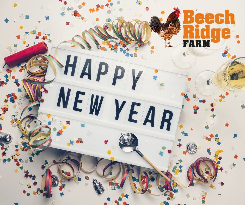 Happy New Year to you all. Here's to a happy and healthy new year 🎊
.
.
.
#BeechridgeFarm #FreeRange #HappyNewYear2020