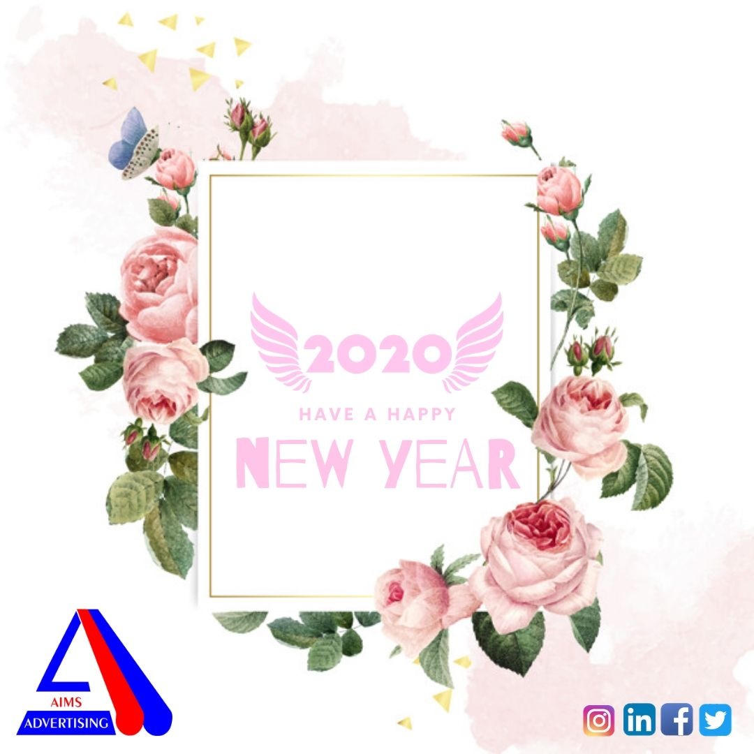 Wishing you all a very happy and a blissful year....
#aimsadvertising #2020NewYear #Welcome2020 #happynewyear2020 #HappyNew2020
