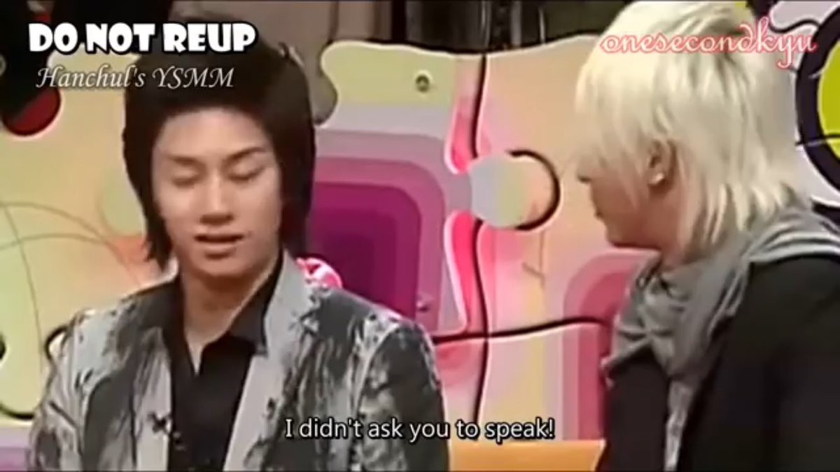 hangeng, being the first foreign idol, was not allowed to appear on certain programs & didn't have many jobs. heechul kept talking abt him whenever he appears on shows & eventually hangeng was also invited to some shows. heechul helped translate what hangeng meant to others.