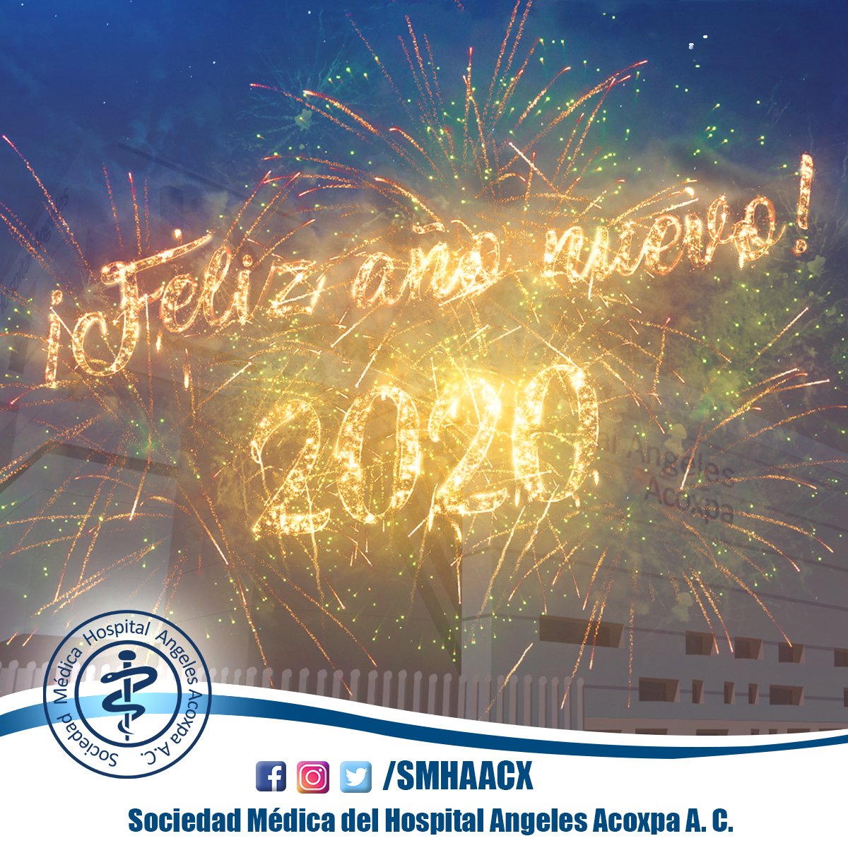 SMHAACX's tweet photo. Un Año Nuevo es un nuevo comienzo que todos recibimos con emoción e ilusión. Esperamos que las metas que se propongan para este año los mantengan motivados a avanzar y a ser mejores cada día.

#FelizAnoNuevo2020 https://t.co/JLinGweICT