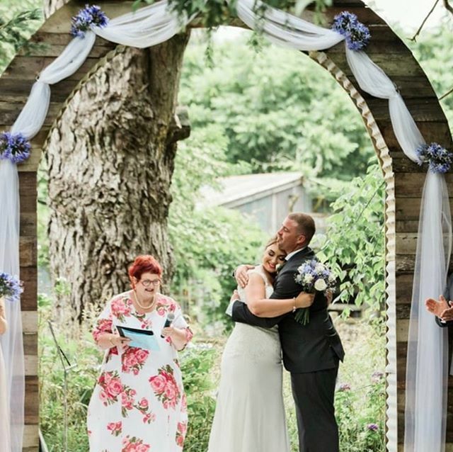 judevachre's tweet photo. Happy 1st anniversary to Abby and Aaron. The weather gods may have thrown us a curve ball or three but it didn’t dampen their day at all. Loads of love to you both #judecelebrant #weddinganniversary #memoriesforlife #familyandfriends https://t.co/fw213etUyR https://t.co/lO4PoOrail