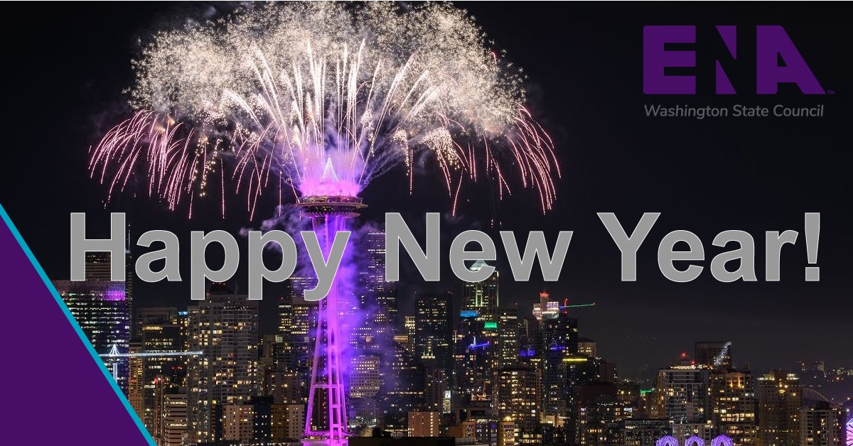 WAStateENA's tweet photo. #HappyNewYear What an incredible year for #EmergencyNursing with #ENA50 and the #YearoftheNurse . What does 2020 have in store for you? https://t.co/OTRzMbFFsg