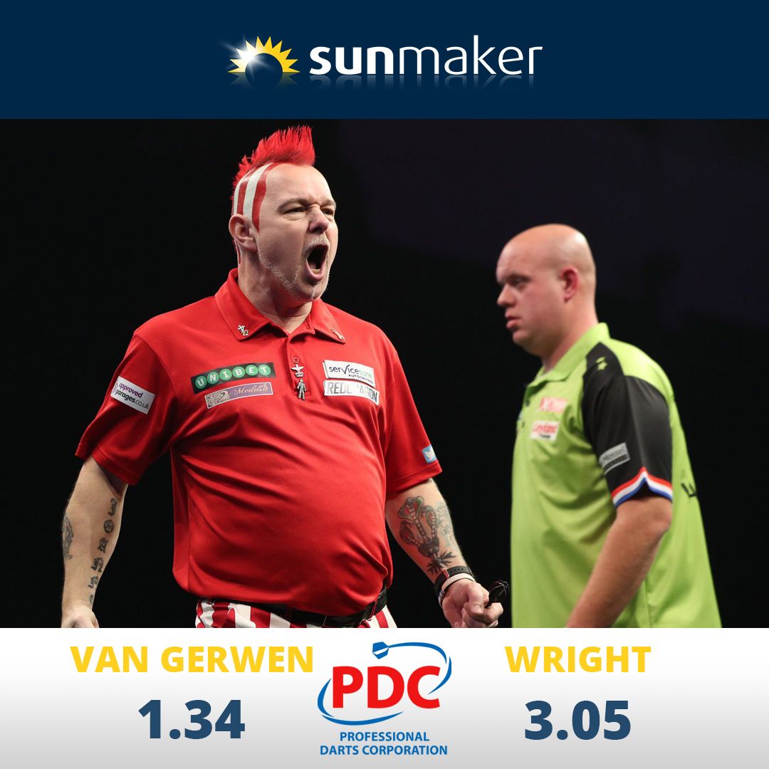 Im Finale der Darts WM stehen sich Michael van Gerwen und Peter Wright gegenüber. Snakebite konnte in einem tollen Halbfinale Gerwyn Price ausschalten, MvG gewann klar gegen Nathan Aspinall. 😎

#sunmaker #darts #DartsWM #PDC #Snakebite #vanGerwen #PeterWright #MvG #pdcdarts