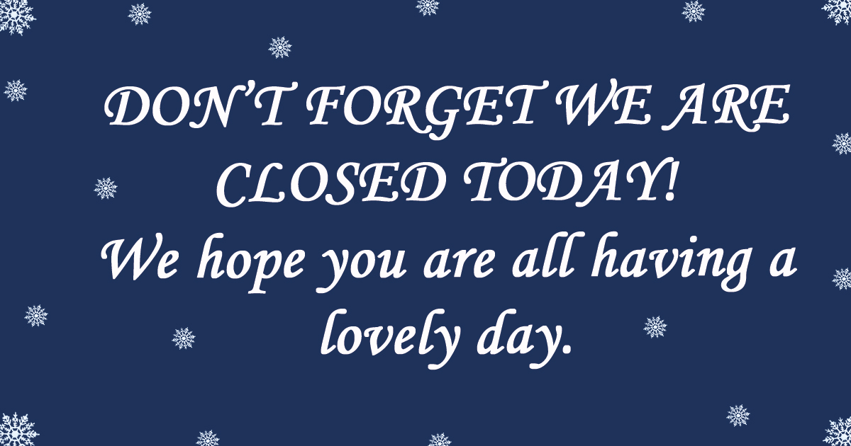 TryHurstFirst's tweet image. Don&apos;t forget we are closed today.
We hope you are not too hungover! #tryhurstfirst #christmasholiday #christmastime #drinking #eating #stuffed #toomuchfood #familytime #holidays #xmas #christmasspirit