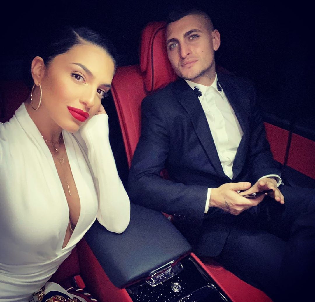 Footwag On Twitter Marco Verratti Avec Sa Belle Jessica Aidi