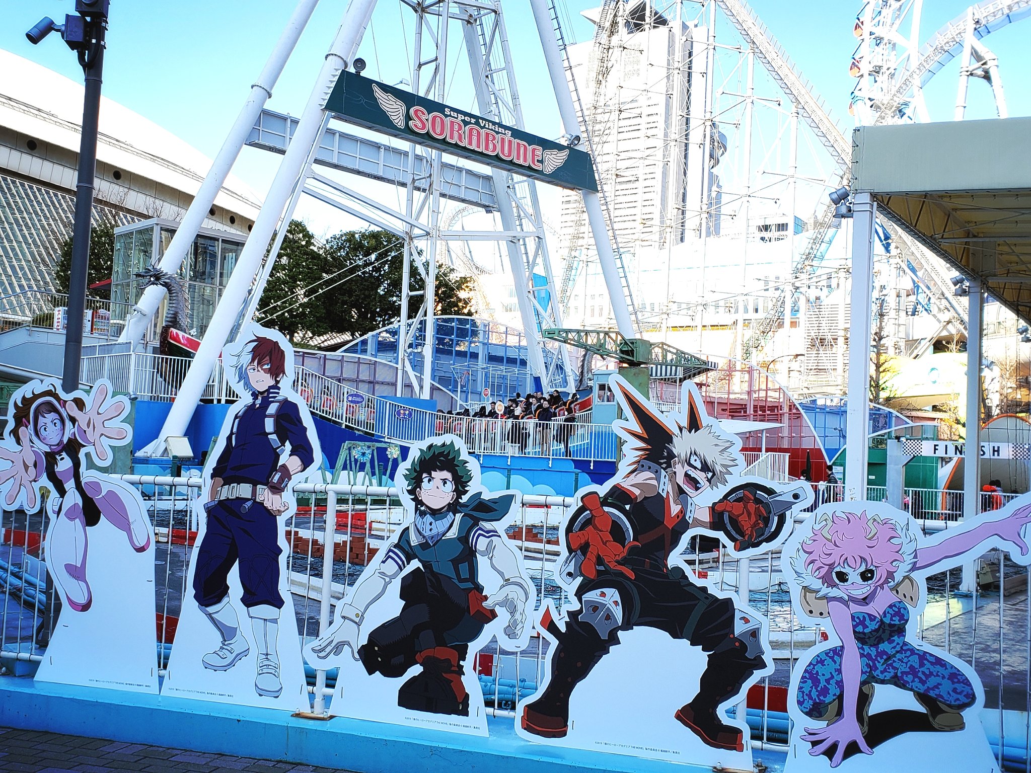 ちよこ 東京ドーム シティのヒロアカコラボ行ってきました コラボメニューも爆豪くんのカレー食べられて良かった美味しかった ショッピングモールで福袋買って可愛い服もたくさんゲットできたので満足満足 T Co Ww2i4p2nyv Twitter