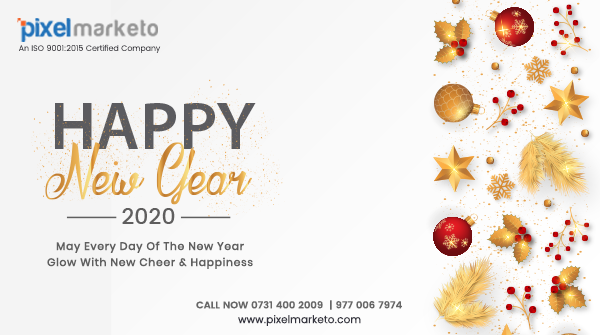 PixelMarketo's tweet photo. “Another year is here, welcome it with a happy heart and a positive mind. Wish you a very Happy New Year.”
#HappyNewYear #2k20 #Pixelmarketo #NewYear2020 https://t.co/i47dq0D4iE