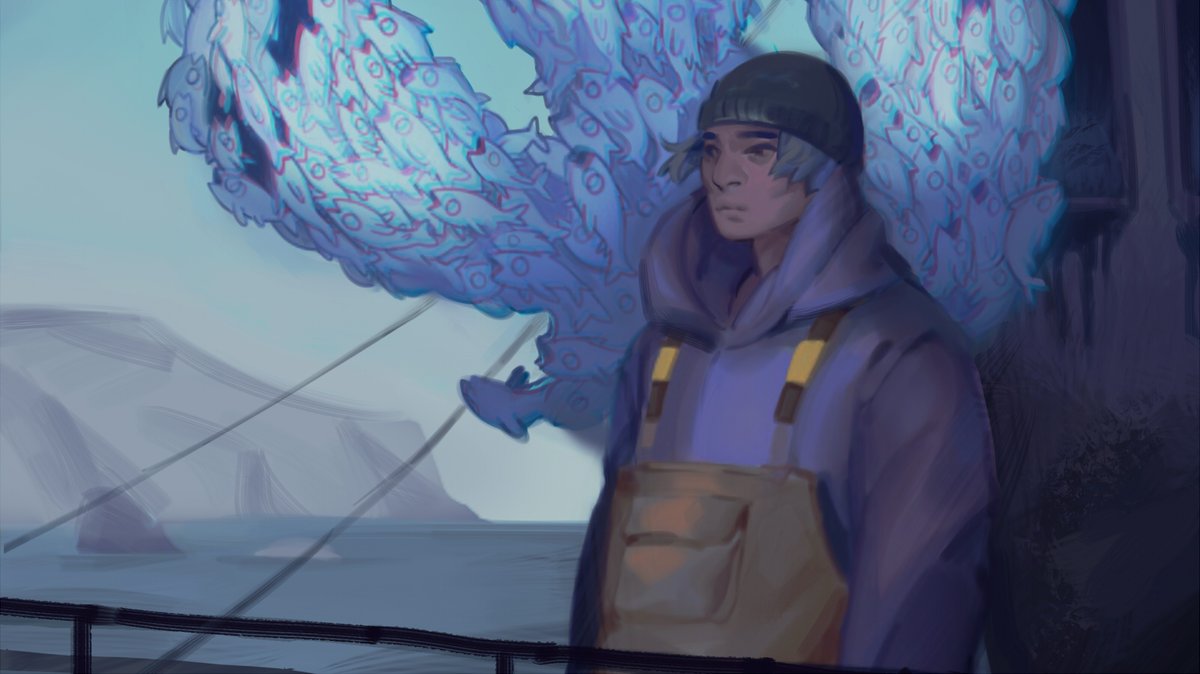Happy new year ? My 2019 in review isn't nearly as nice as others, but I became more comfortable with bgs/lineart, and found myself a nice niche of original art. Didn't draw nearly as much as before but I now I sorta know C#, 3D modelling, and the history of life ig?
