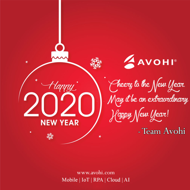 Let us celebrate this exciting, colorful, grand, magical New Year 2020 with a great big smile - Team Avohi

#NewYear2020 #HappyNewYear #Avohi
