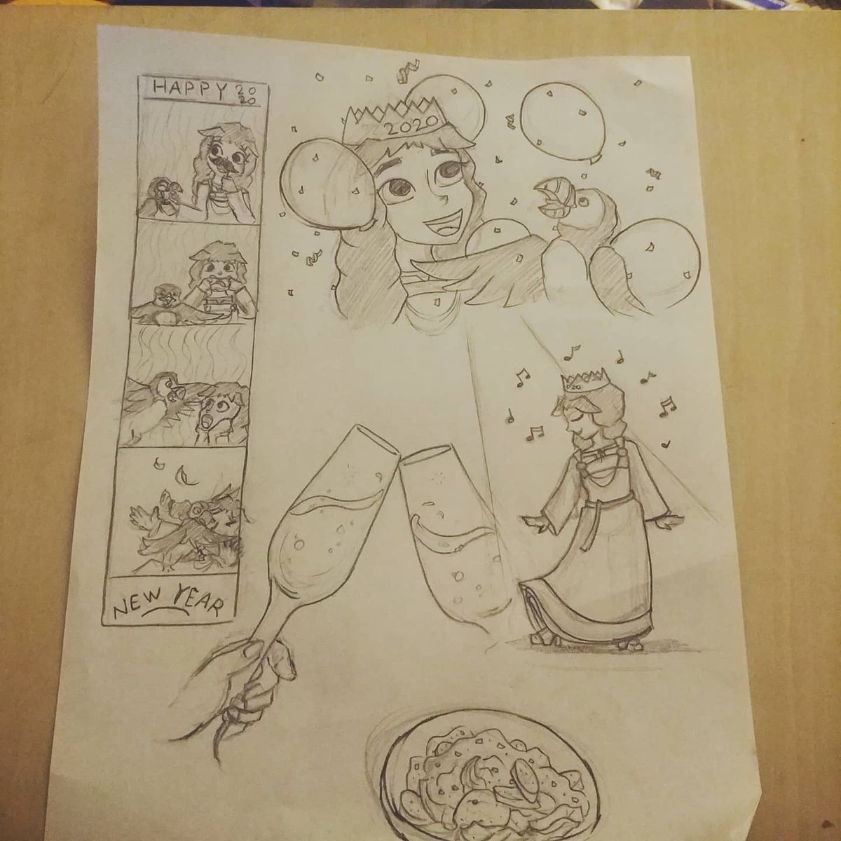 Alyssa_Hanifen's tweet photo. Final drawings of the year!! My cat decided this was enough and demanded the final cuddles of the year as well! lol

Cat photos below

#art #happynewyear #drawing #sketch #Murigel #finaldrawing https://t.co/bI2UuGIVsp