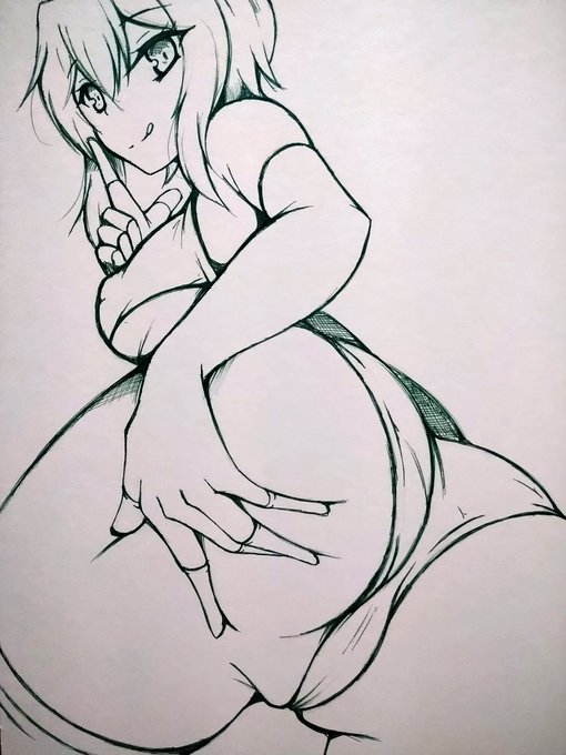 ペン入れ終わり 