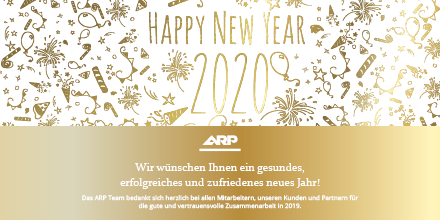#Happynewyear #newyear2020 #arpgermany #ITseasy