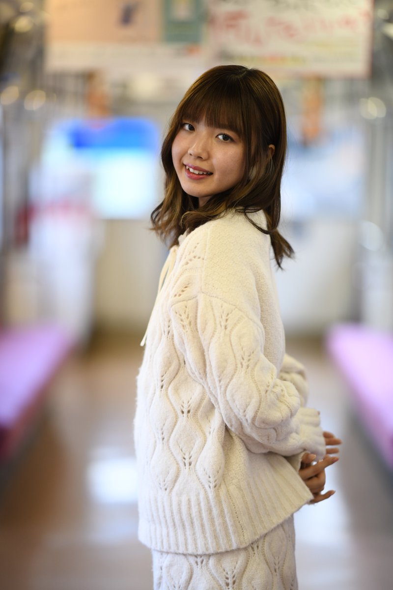 HolorinHikaru's tweet photo. 12/21 #夢宮まりあ @twinkle_kmmc07 さん #キミマチ撮影会 から（５）。

まりあさん、今回分ラストです。ありがとうございました😊
でも、いつものおまけあります😆

#アルピコ交通 #上高地線 #新島々駅

#松

#Nikon #D850 #AFS105(AF-S NIKKOR 105mm f/1.4E ED) https://t.co/4sJaSvGcTd