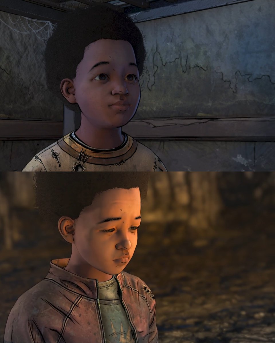 Imagine how hurt AJ feels knowing he lost Clementine's trust in him :(
#twdg