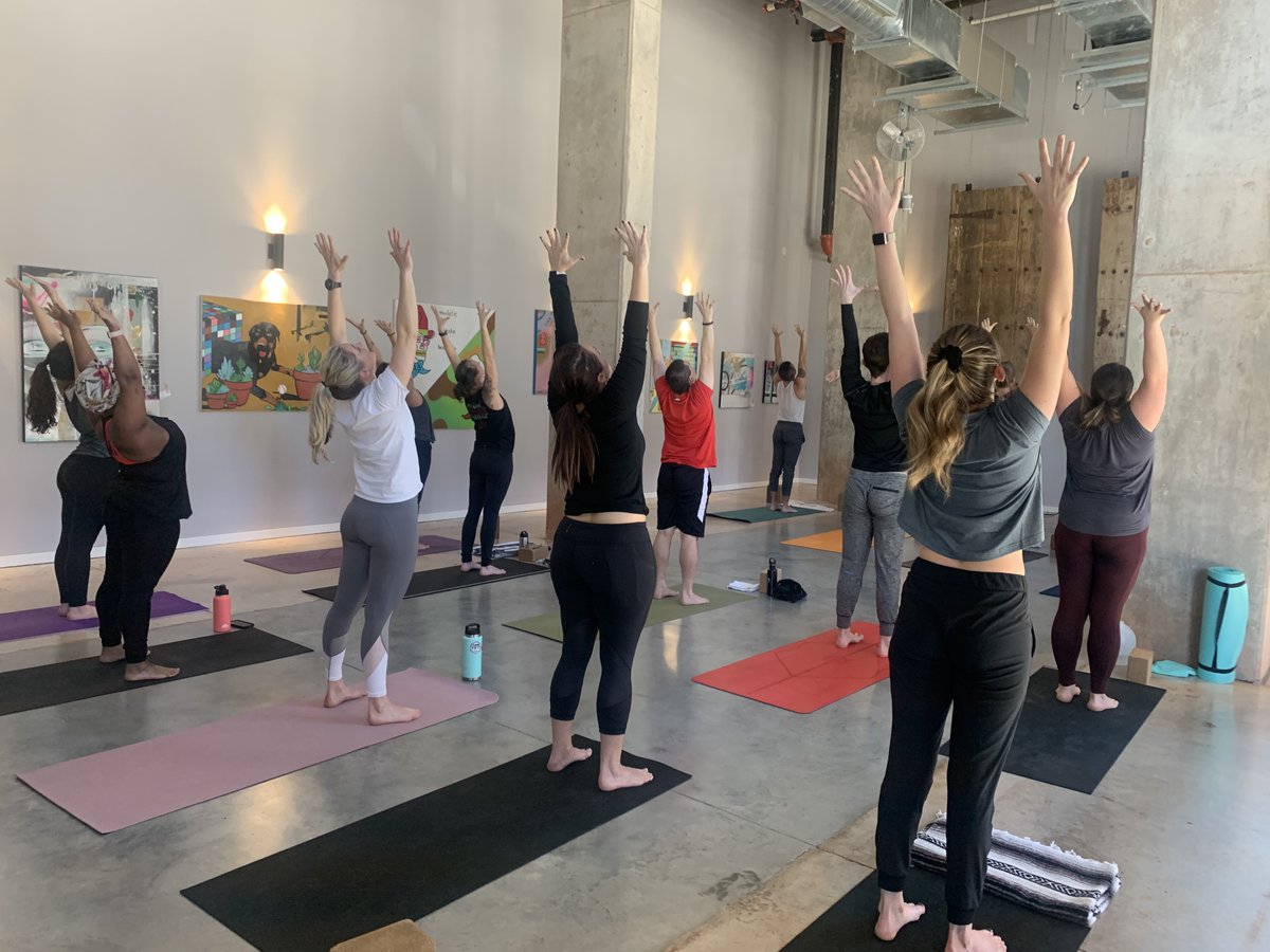 Free yoga TODAY! Get ready for the new year by sweating a bit in our 2-hour class from 11 am- 1 pm. Come see what we are about. 

Join us for today's class &amp; receive an extra 5% off our holiday specials!
