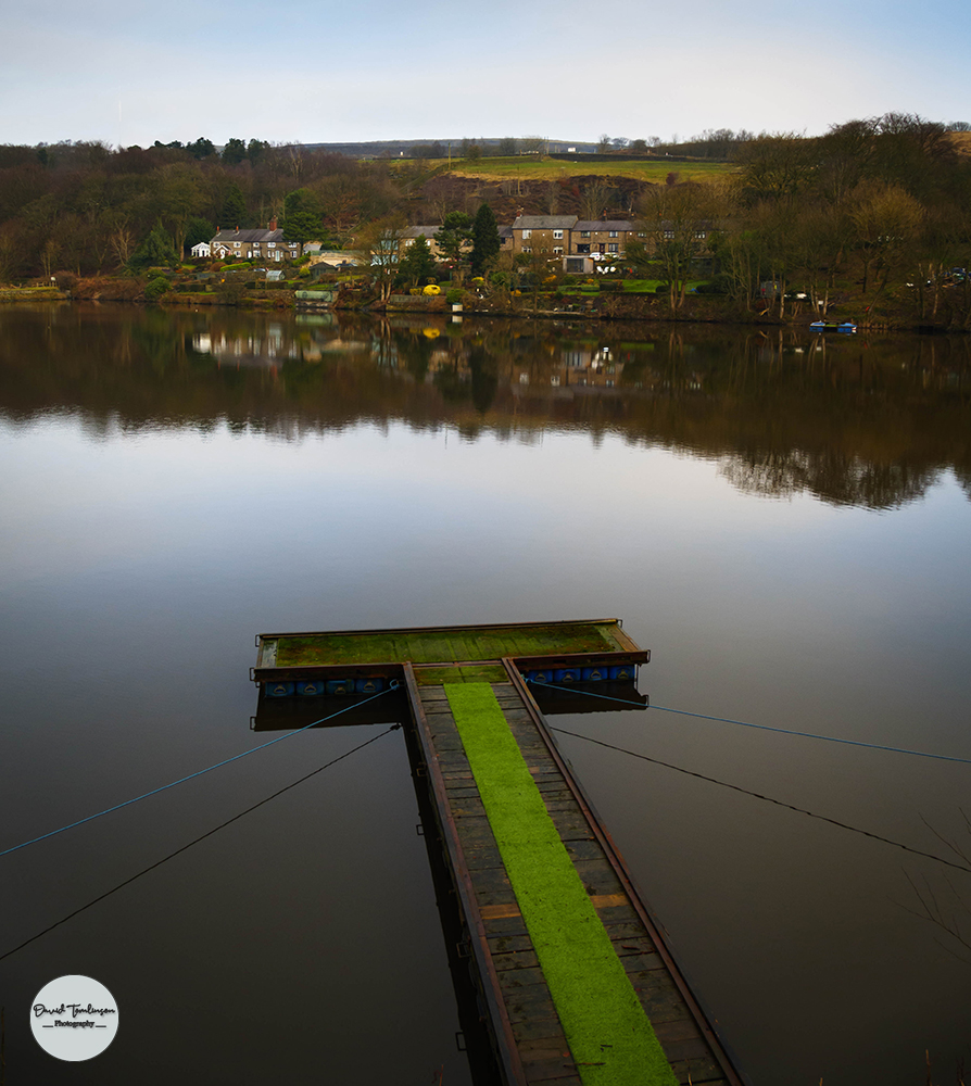 dtomo68's tweet photo. Reflections on Curleys Fisheries looking towards Wallsuches Horwich  @VisitLancashire @TheBoltonNews https://t.co/VUL2SmO6k5