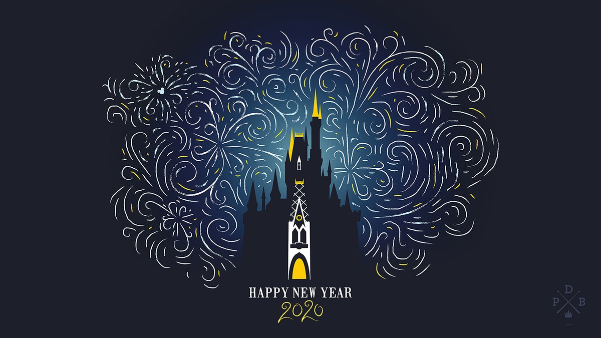 Disney Parks Happy New Year Download Our First Digital Wallpaper Of Now T Co Xfgmjwx9vv