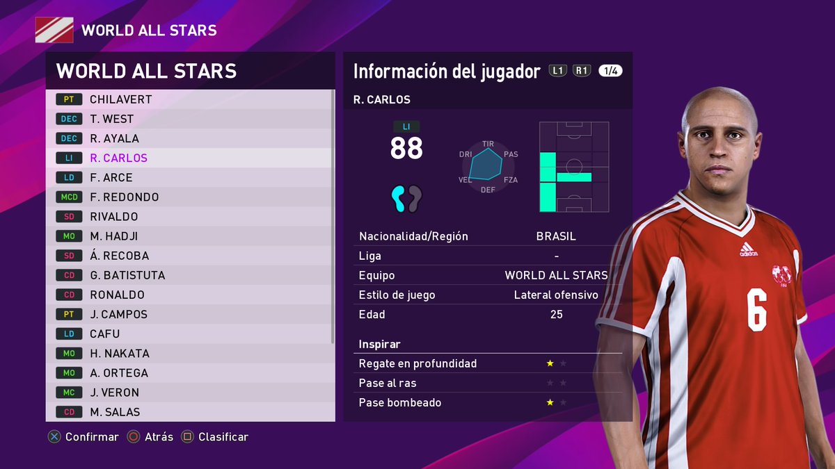 Adrian06101985's tweet photo. WORLD ALL STARS (Winning Eleven 4)

@Juampy050 
@maquiavelo_40 
@JuniorMantis 
@PESUniLegends 
@MardenDas 
@Nagaorionlivefr
@Peda69Kitmaker

Link video: https://t.co/vc615QCXUk

#PES2020 #eFootballPES2020 #WorldAllStars https://t.co/qEqO0aaVK3