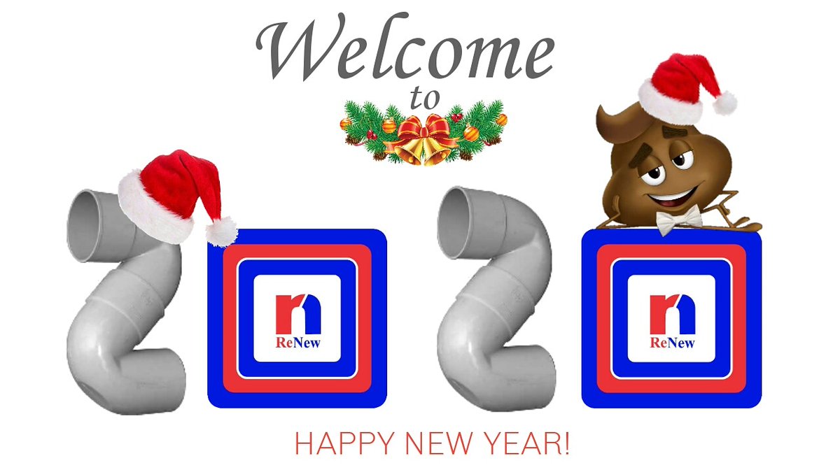 May this NEW year bring you much joy and fun. May you find New peace, and success. HAPPY NEW YEAR! 🎆🎇🎉🎉🍾😎.
.
.
.
#happynewyear #newyear #twentytwenty #plumbers #plumbing #worldplumbers #contractors #contractorofinsta #poop #thankful #thankyou #thankgod #renewplumbing